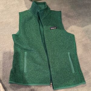 Patagonia Forest Green Zip Vest
